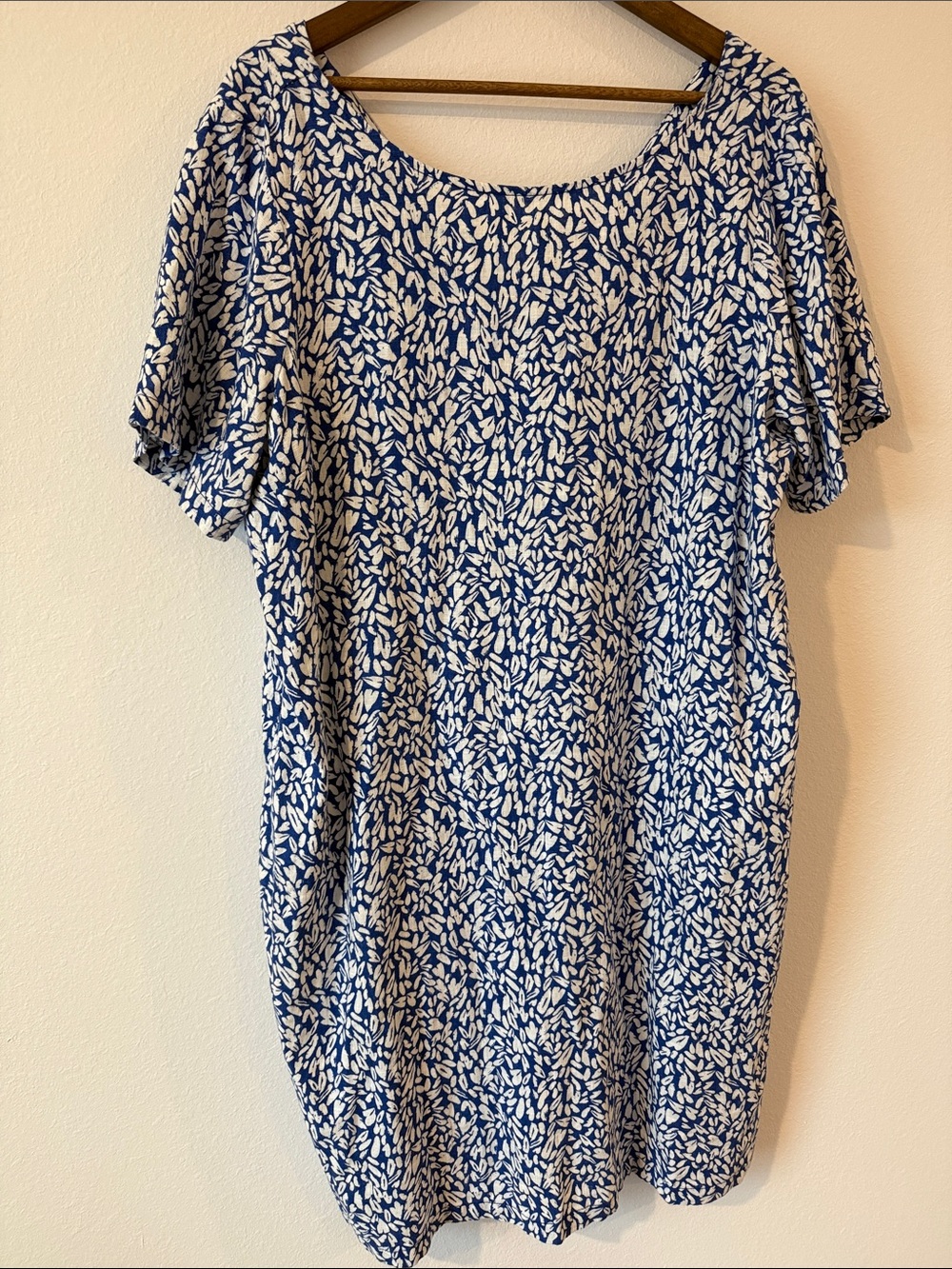 Linen mix dress with pockets 16